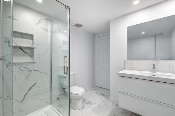 Basement Bathroom Installation in Royal Oak